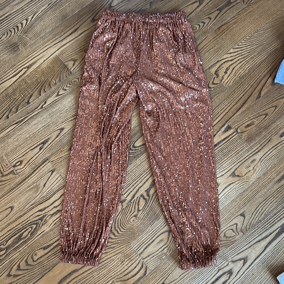 NWT Free People Sequin Pant - Picture 4 of 4